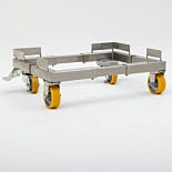 BioSafe® Mobile Base; 304 Stainless Steel, up to 30.125