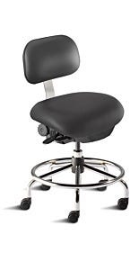 Elite and Eton ISO 5 Ergonomic Cleanroom Chairs by BioFit