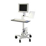 Cart; Medical, Adjustable Height Computer, 26