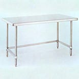 Cleanroom Tables with 3-Sided Frame, from InterMetro