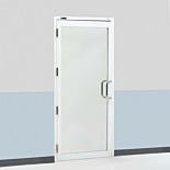 Pre-Hung Manual Swing Doors, Aluminum