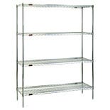 Pre-Configured Stainless Steel Shelf Rack Systems by Eagle