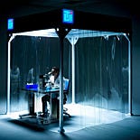Cleanroom LED Light Panel with Built-In Emergency Battery
