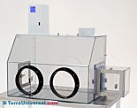 Glovebox; Series 100, Open Loop Filtration, Static Dissipative PVC, 35