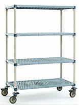 MetroMax Q Open-grid Mobile Shelving by InterMetro