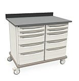 Metro Starsys Medical Cart Standard Drawers Polymer 43