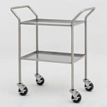 BioSafe® Ultra-Clean Stainless Steel Cleanroom Carts