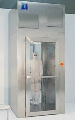 Explosion-Proof Air Showers and Tunnels