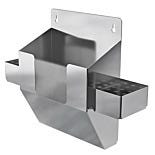 Holder; for Bottles and Wipes, 304 or 316 SS, Wall Mount