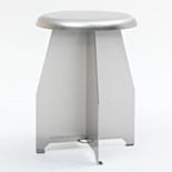Solid Base Stainless Steel Cleanroom Stools