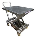 Scissor Lift Table, 316L Stainless Steel, 50