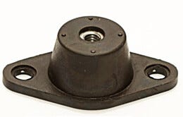 Elastomeric Compression Mounts, Neoprene, 80 lbs Load Maximum Deflection