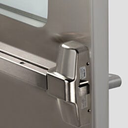 Door Exit Push Bar and Lever Handle