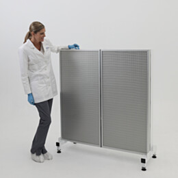 Portable Horizontal Flow Module; 2 FFU's, 48