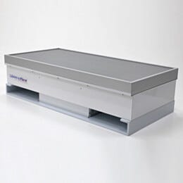 Fan Filter Unit; Reverse-Flow, 2'x4', Activated Carbon, 120 V, Powder-Coated Steel, WhisperFlow