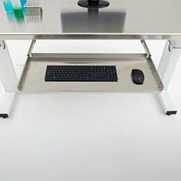 Tray; Keyboard, Roll-Out, 304 or 316 SS