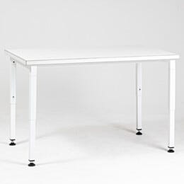 Work Station, Cleanroom, Standard; Non-Dissipative Laminate, Solid Top, 48