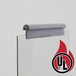 Curtain Paneling; Clear Polysim Panel, Class 1 Fire-Rated, 8' H, 40 mil (1mm) Thick, in 48