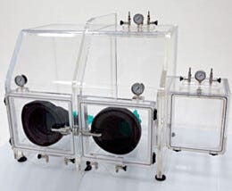 Glovebox; Negative Pressure Exhaust, Acrylic, 38