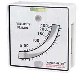 Vaneometer; Uninstalled in Exhaust Fume Hood