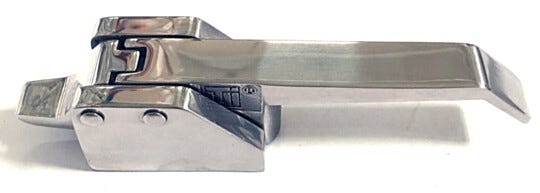 Stainless steel LiftLatch. Product details may differ. | 1603-67-2 displayed
