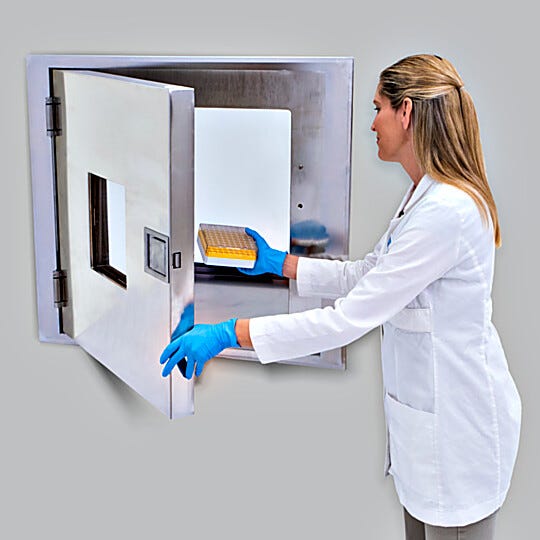 Smart Pass-through door rated with UL 10B for 90 minutes  |  2635-10B-2-316-FR displayed