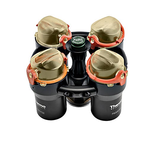 Adapter assist in achieving a well balanced centrifuge  |  1717-18 displayed