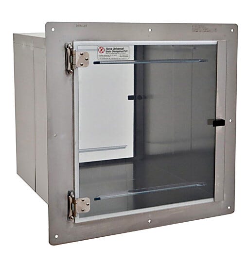 Allows clean transfer of parts in and out of controlled environments  |  2634-45A displayed