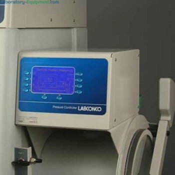 Audible alarm sounds when pressure/vacuum level is outside set limits.  |  3643-43 displayed