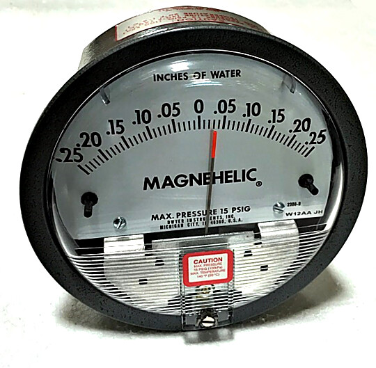 Measure and control both positive and negative low air or gas pressures  |  6600-86 displayed