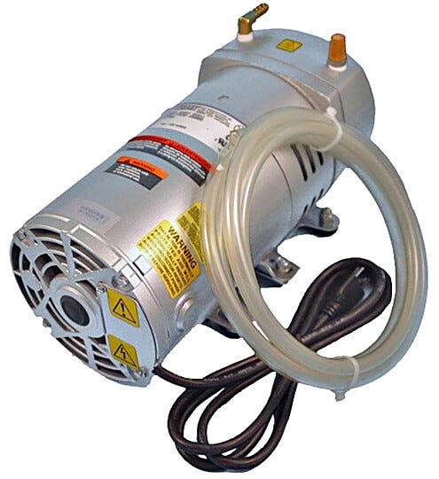 Vacuum Pump for BACTRON anaerobic chambers | 3901-08 displayed