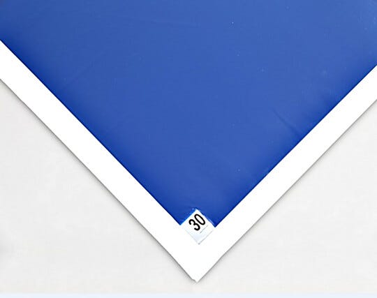 Adhesive 30 Sheet Blue Mats  |  5605-81 displayed