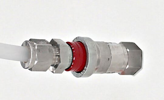 Includes plumbing of vacuum line and installation of quick connection fitting  |  6705-07 displayed