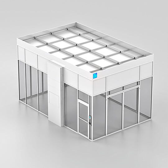 AirShare Roof Plenum™ for efficient recirculating cleanroom airflow | 6603-03 displayed