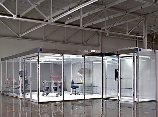 Static-dissipative PVC panels remove surface charges and the particles they attract  |  6600-73A displayed