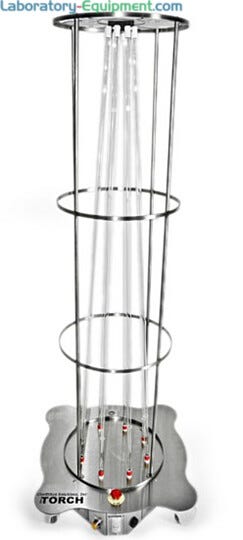 Ideal for use in labs, hospital rooms and in spaces requiring UV disinfection  |  2100-41 displayed
