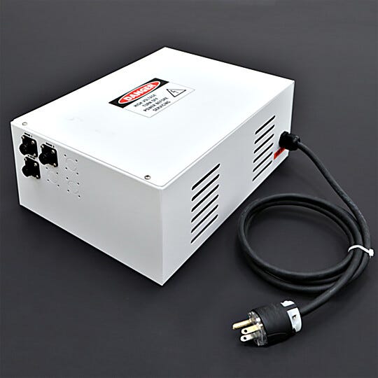 Central control module connects up to 6 interlocking doorways; in case of an emergency or power outage, electromagnetic locks automatically release  |  1702-01 displayed