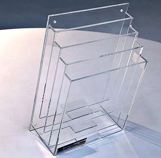 4 Slot File Holder  |  4005-25 displayed