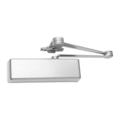 Cush-N-Stop technology ensures that door closers maintain steady door speed and then softly eases the door into place for a smooth, damage-free close  |  5050-02 displayed