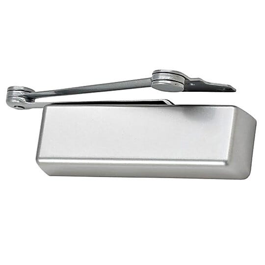 The Extra Duty Arm is engineered for environments where doors endure constant, heavy use and need a stronger, more resilient solution  |  5050-04 displayed