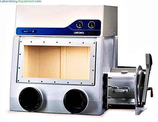 Precise Series Controlled Atmosphere Glove Box protects sensitive materials against moisture and oxygen | 3644-43 displayed