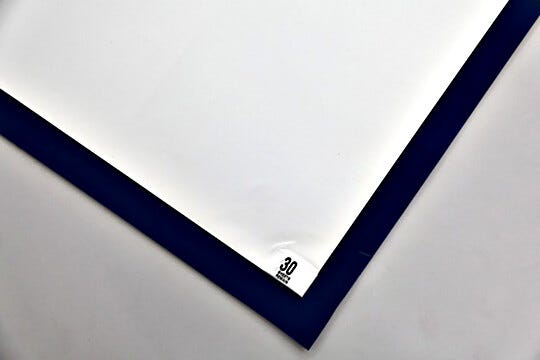 White Medium Sticky Mats | 5602-68 displayed