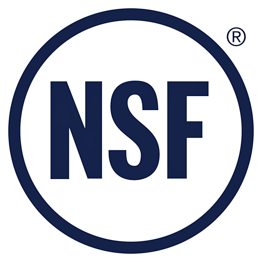 NSF Certified Product | 9999-NSF displayed