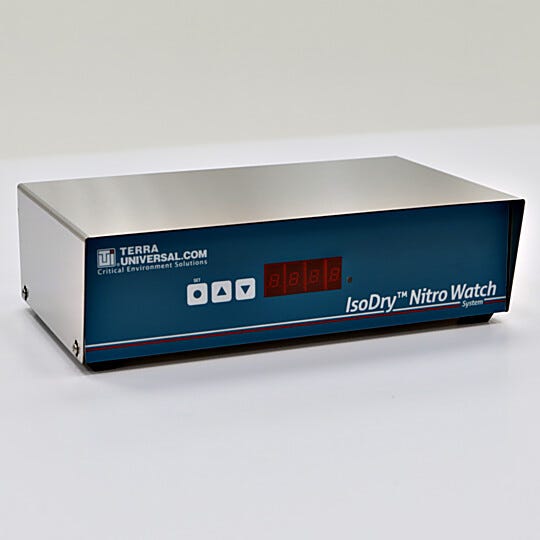 Humidity sensor allows economic set point control  |  9500-06 displayed
