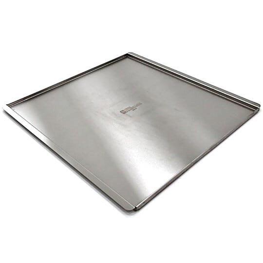 Stainless Steel solid desiccator shelf with lip  |  1976-05 displayed