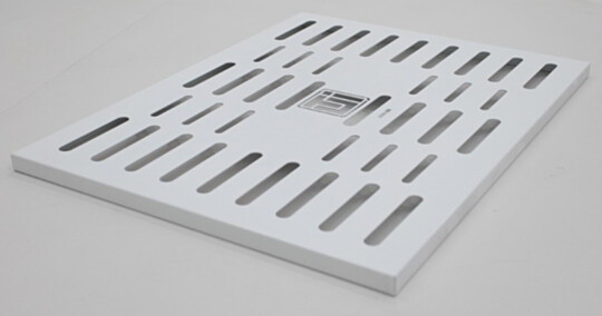 Powder Coated Steel Left Side Perforated Shelf  |  4101-88 displayed