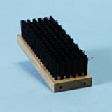 Motorized Shoe Cleaner Stationary Nylon Brush | 1784-03 displayed