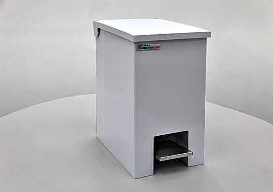 Polypropylene waste receptacles | 1456-25A displayed