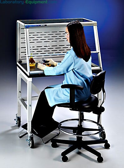 Labconco Protector XVS ventilation station design maintains stable air velocity; does not include stand  |  3646-19 displayed