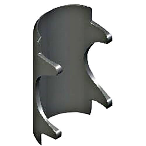 Adjustable ESD sleeve for wire shelves | 1571-01 displayed